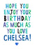 chelsea footbal Birthday Card 17692 created by Earlybird