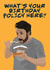 always sunny in philidelphia spaghetti Birthday Card 13592 created by Scott Harris