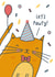 Let's Pawty Birthday Card created by Joanne Hawker