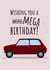 mini mega Birthday Card 17333 created by Haydn Pole