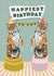 Birthday tiger Card 43610 created by Penelope Nutmeg