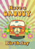 Groovy Hippy Campervan Birthday Card created by Crazed Creative
