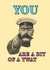 funny rude Birthday Card 27680 created by Frankie Whistle