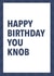 knob adult Birthday Card 13723 created by Winnie's Design