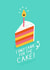 funny cake Birthday Card 17838 created by ItsJessica