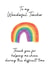 rainbow lockdown Thank You Card 40932 created by Created by joy