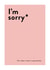 said in Sorry Card 41288 created by Marie Castiglione