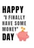 money piggybank Birthday Card 12385 created by Original Fox Cards