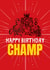 liverpool premier league Birthday Card 12386 created by Original Fox Cards