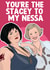 Stacey to my Nessa created by Pink + Pip