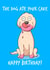 dog ate Birthday Card 17153 created by Leanneco.Studio