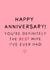 definitely best Anniversary Card 19484 created by From Deanna