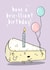 brie cake Birthday Card 17800 created by The Tipsy Turtle
