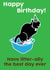 Litter-ally the best day ever birthday card created by Charlie T