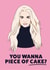 BRITNEY SPEARS POP MUSIC Birthday Card 16314 created by YOB & YAG