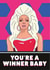 RU PAUL DRAG RACE Congratulations Card 16315 created by YOB & YAG