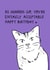 acceptable cat Birthday Card 17780 created by Rosie Johnson Illustrates
