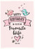 Happy BIrthday To My Favourite Wife Card created by Little Red Cherry