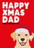 dad dog Christmas Card 8230 created by Filthy Sentiments