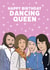 abba dancing Birthday Card 17115 created by Guilty Cards
