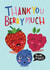 thanks thank you Thank You Card 19546 created by Suzanne Brearley Design