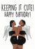 chloe and halle keeping it cute Card 44382 created by Cards by Owl