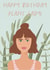 plant lady plants Birthday Card 18403 created by Scribbled in Pink