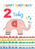 2 2nd Birthday Card 12674 created by TillieMint