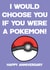 Pokemon Choose You Anniversary Card 19163 created by Vale Designs