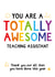 totally awesome Thank You Card 14431 created by Beehive Design