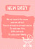 new baby pink New Baby Card 17922 created by Jenny Bowman