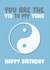 yin yang Birthday Card 16861 created by James  Steer
