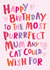 perfect purr Birthday Card 18600 created by Poodle Pip