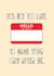 New Baby newborn New Baby Card 6706 created by Redback Cards