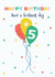 5 5th Birthday Card 12685 created by TillieMint