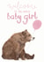 Congratulations new baby card 1001 created by Bramble Designs