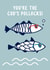 cod's pollock's Love & Friendship Card 8945 created by Of Life & Lemons Ltd.