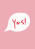 yes rsvp Card 44497 created by Eleanor + Alexander