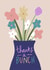 Flowers Thanks A Bunch Card created by Studio Yelle