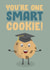 cookie smart Graduation Card 16869 created by James  Steer