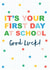first day Good Luck Card 12710 created by TillieMint