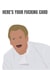 gordon ramsay well done Birthday Card 17481 created by TEA Designs