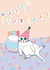 Happy Birthday you nob created by Sweary Cats by Leaf Lane Studio
