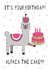 alpaca the Birthday Card 16141 created by Creative Gemz