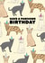 pawsome awesome Birthday Card 16723 created by Pearl Ivy