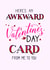akward card Valentines Day Card 43705 created by rachels_type