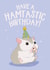Hamtastic birthday card created by Wild Card
