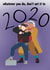 Back to the future 2020 card created by Bella Doodles