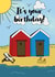 Holiday Beach Birthday Card 33292 created by Meg Makes It