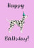 Dalmation dog Birthday Card 19895 created by Sophie Elizabeth